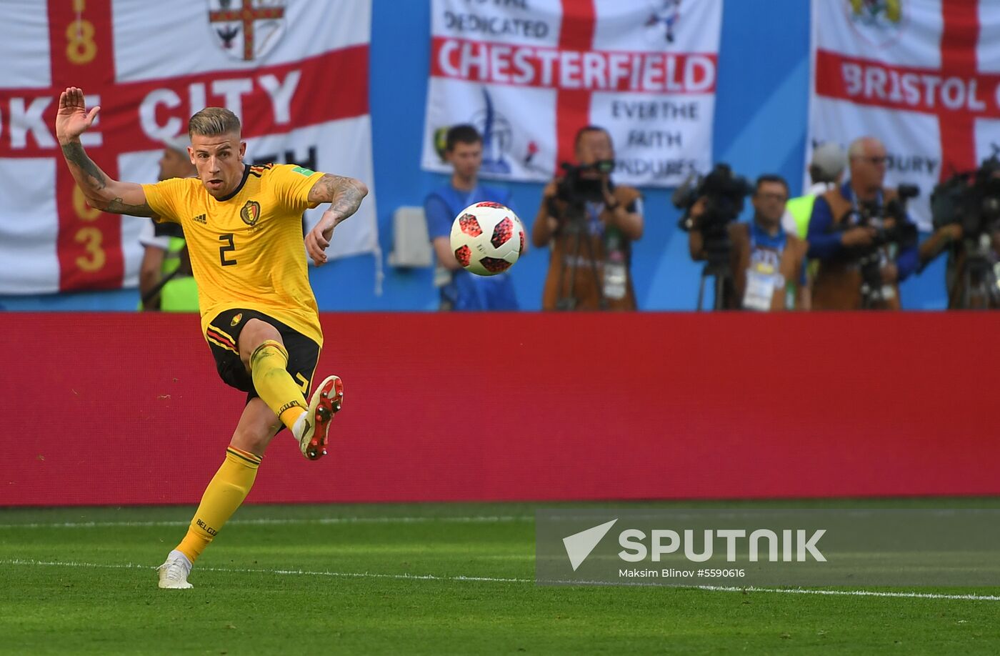 Russia World Cup Belgium - England