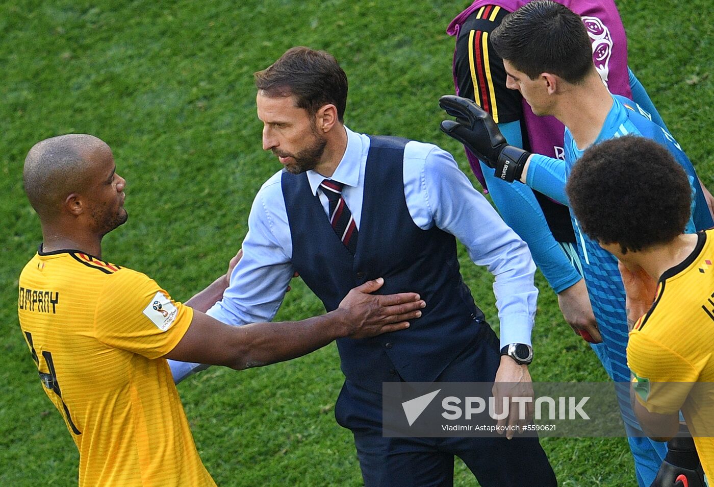 Russia World Cup Belgium - England