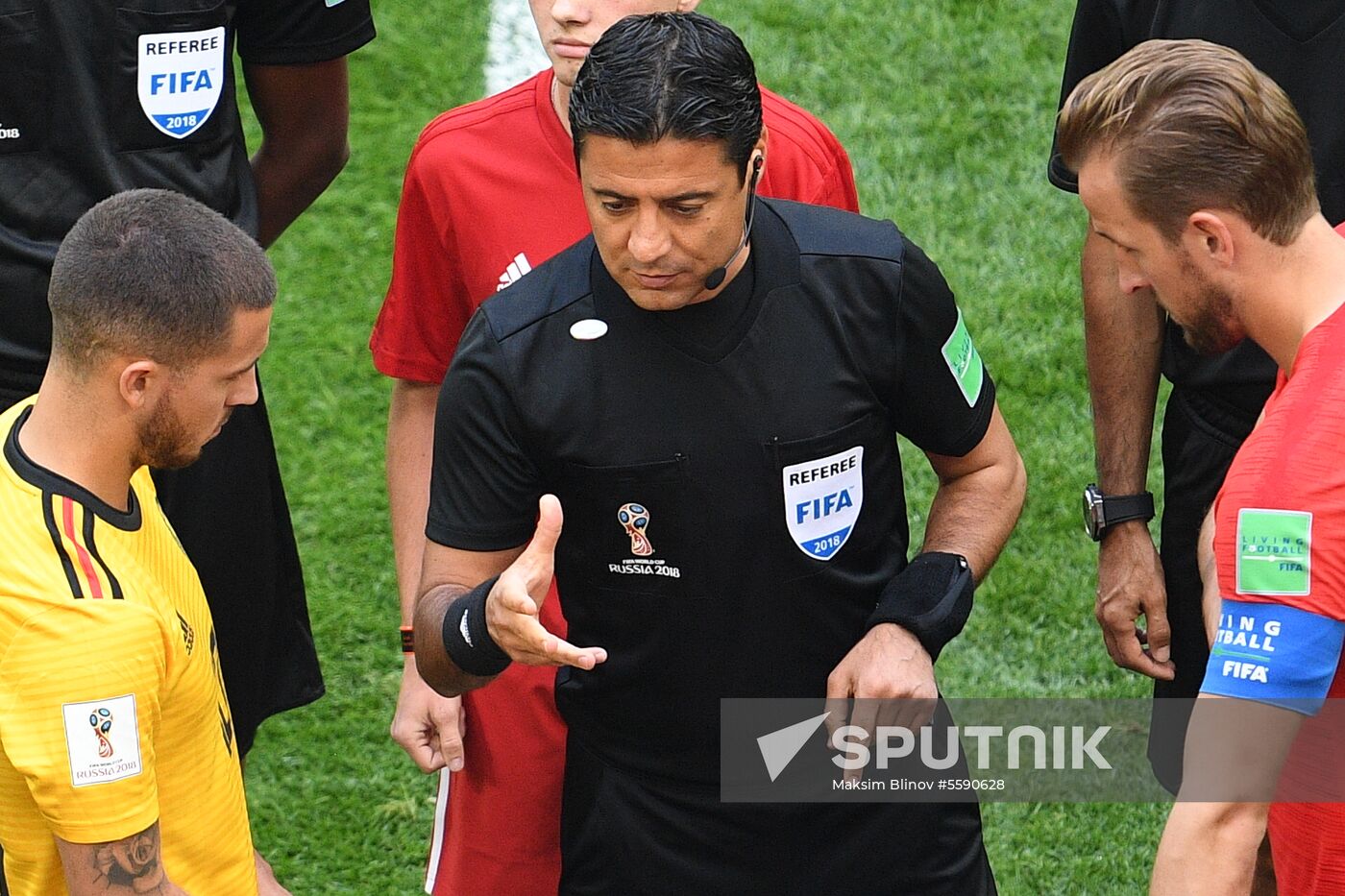 Russia World Cup Belgium - England