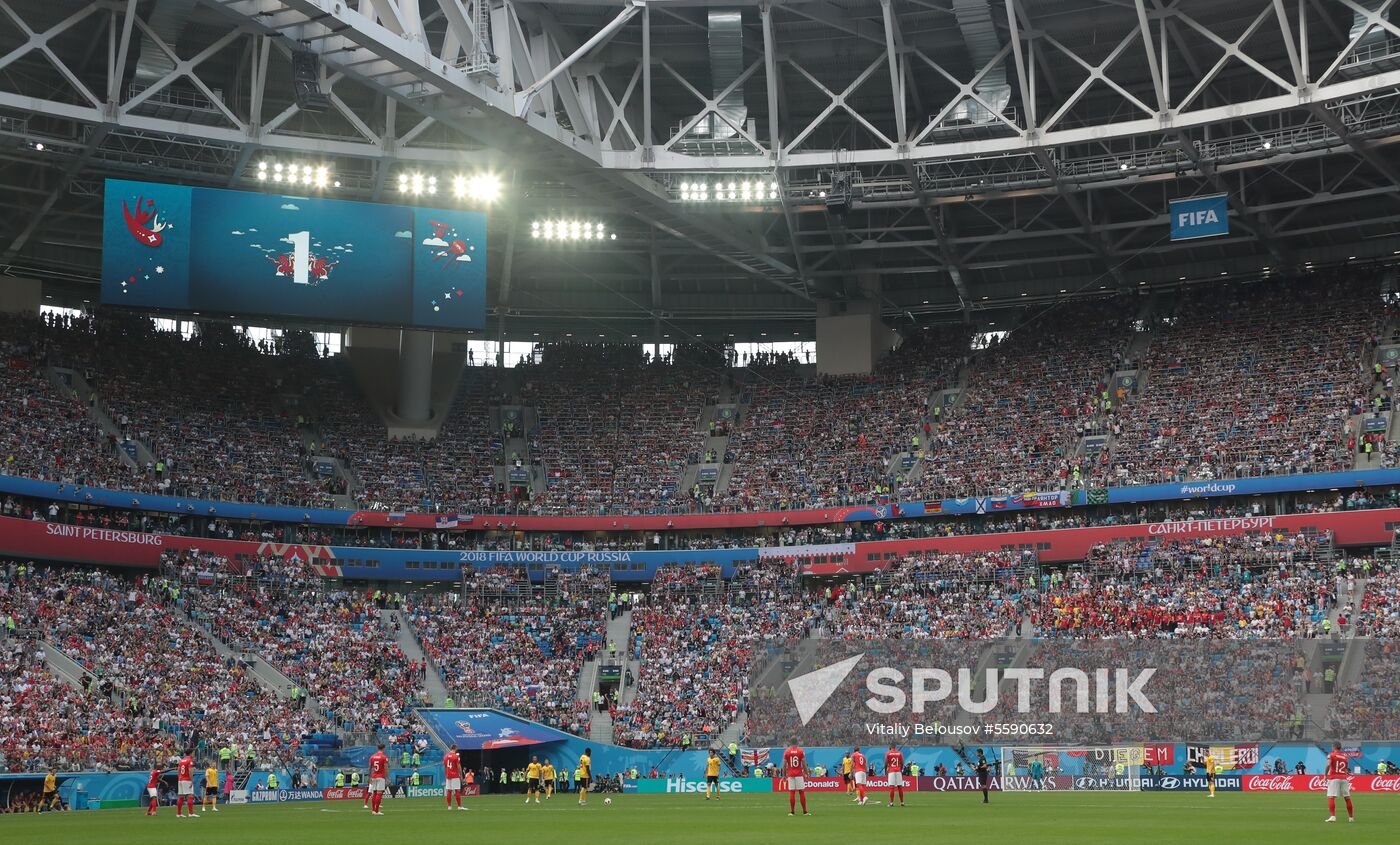 Russia World Cup Belgium - England