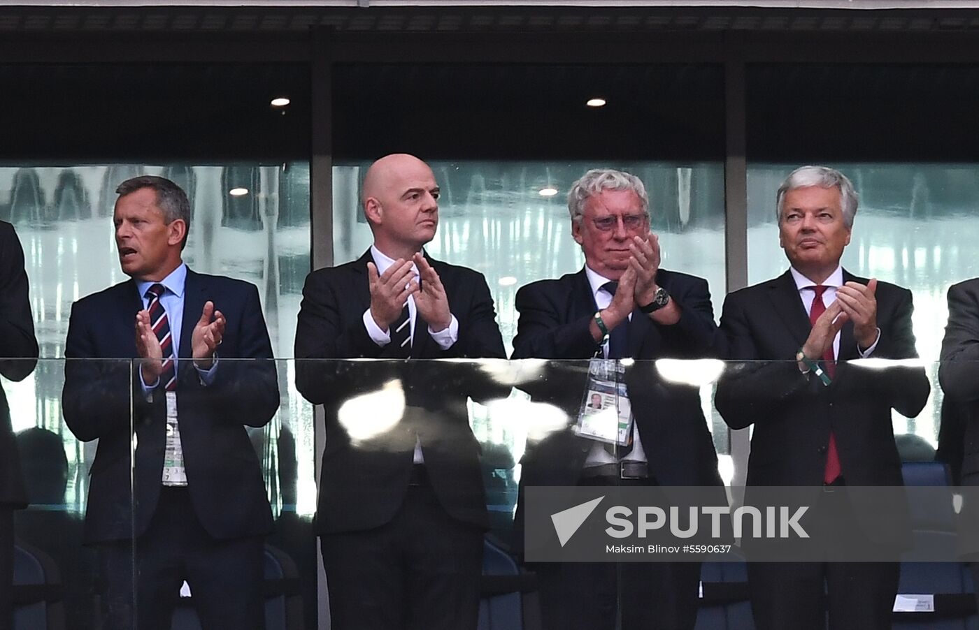 Russia World Cup Belgium - England