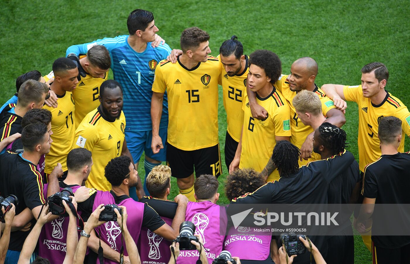 Russia World Cup Belgium - England