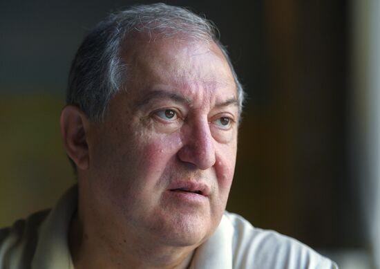 Interview with Armenian President Armen Sarkisyan
