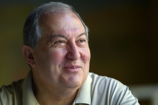 Interview with Armenian President Armen Sarkisyan