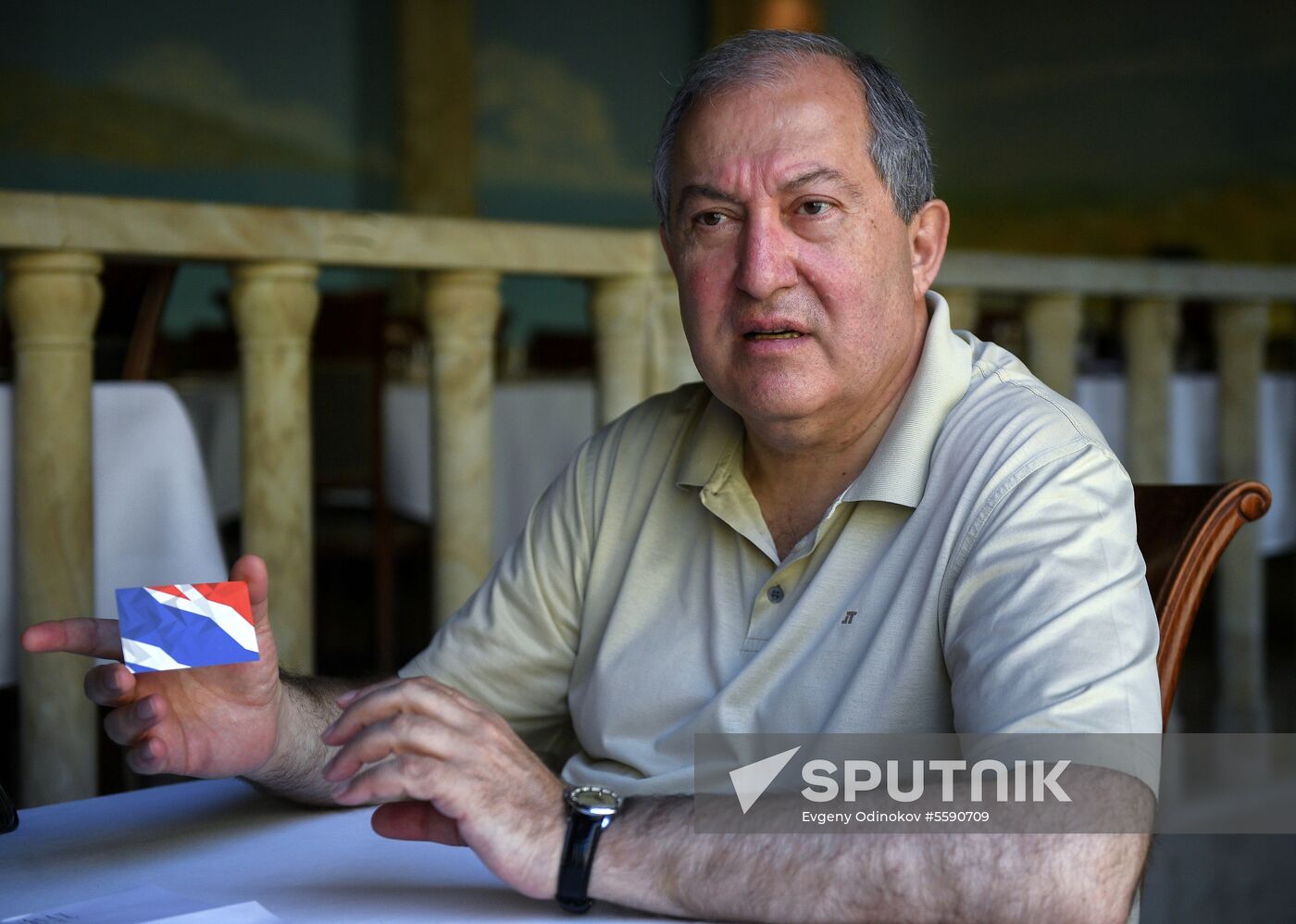 Interview with Armenian President Armen Sarkisyan