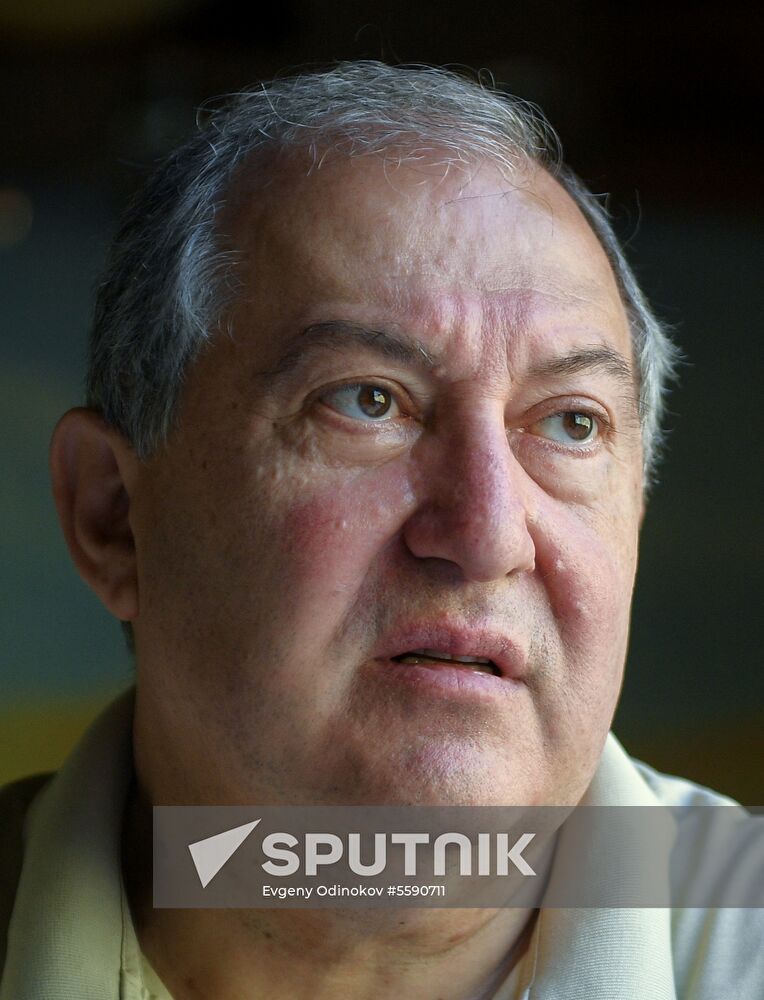 Interview with Armenian President Armen Sarkisyan