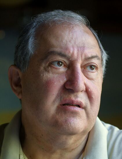 Interview with Armenian President Armen Sarkisyan