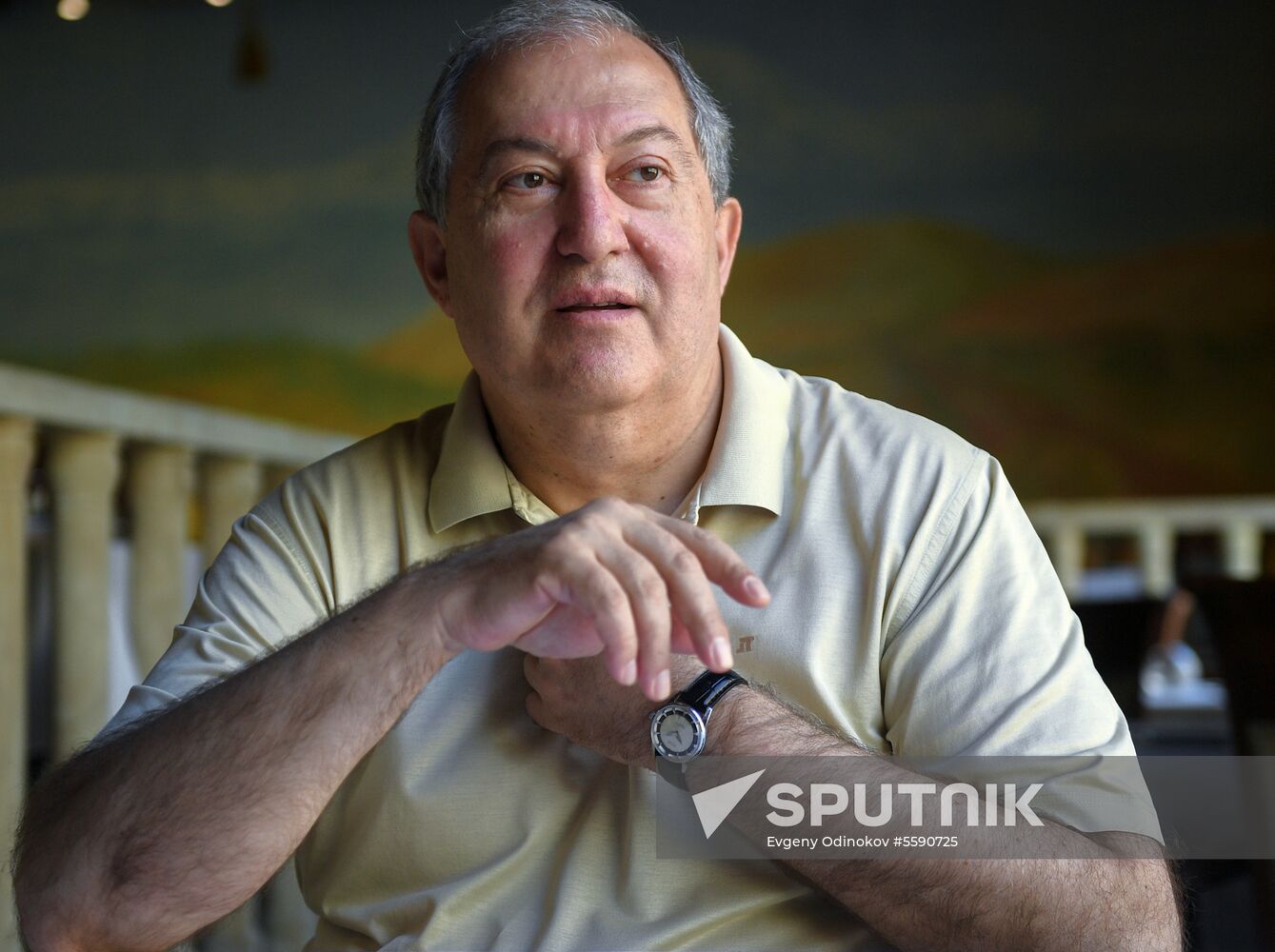 Interview with Armenian President Armen Sarkisyan