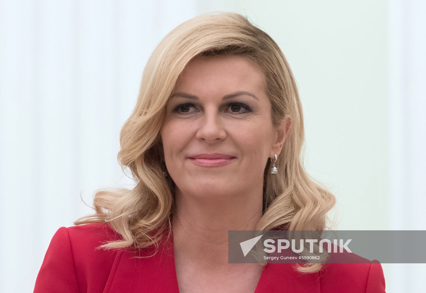 President Putin meets with Croatian President Grabar-Kitarovic