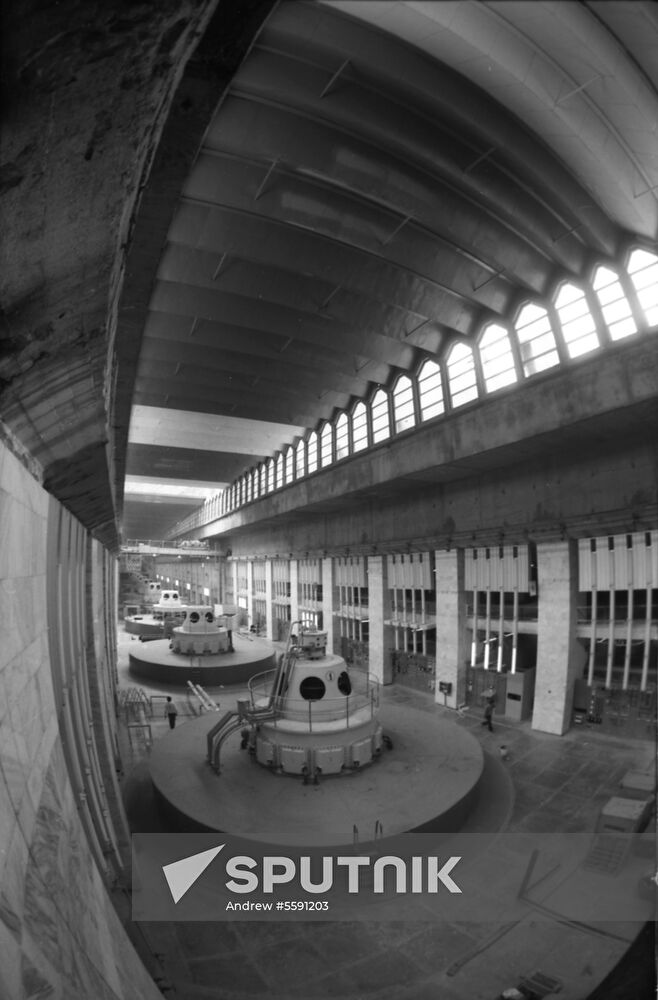 Nurek Hydropower Plant
