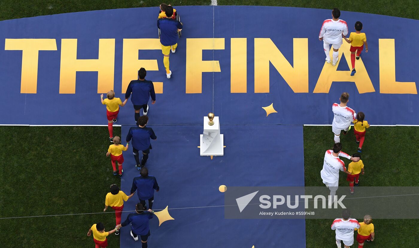  Russia World Cup France - Croatia