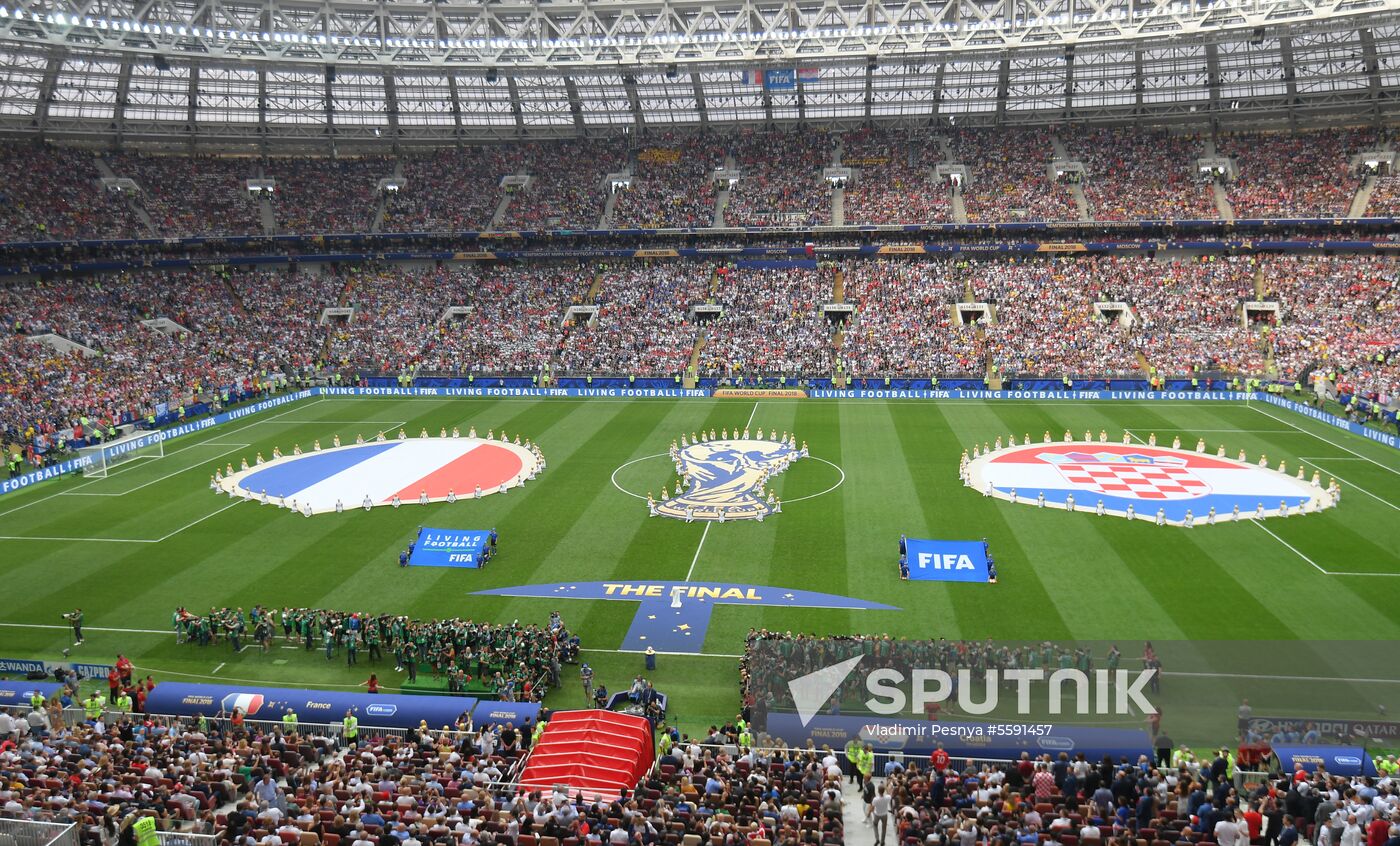  Russia World Cup France - Croatia