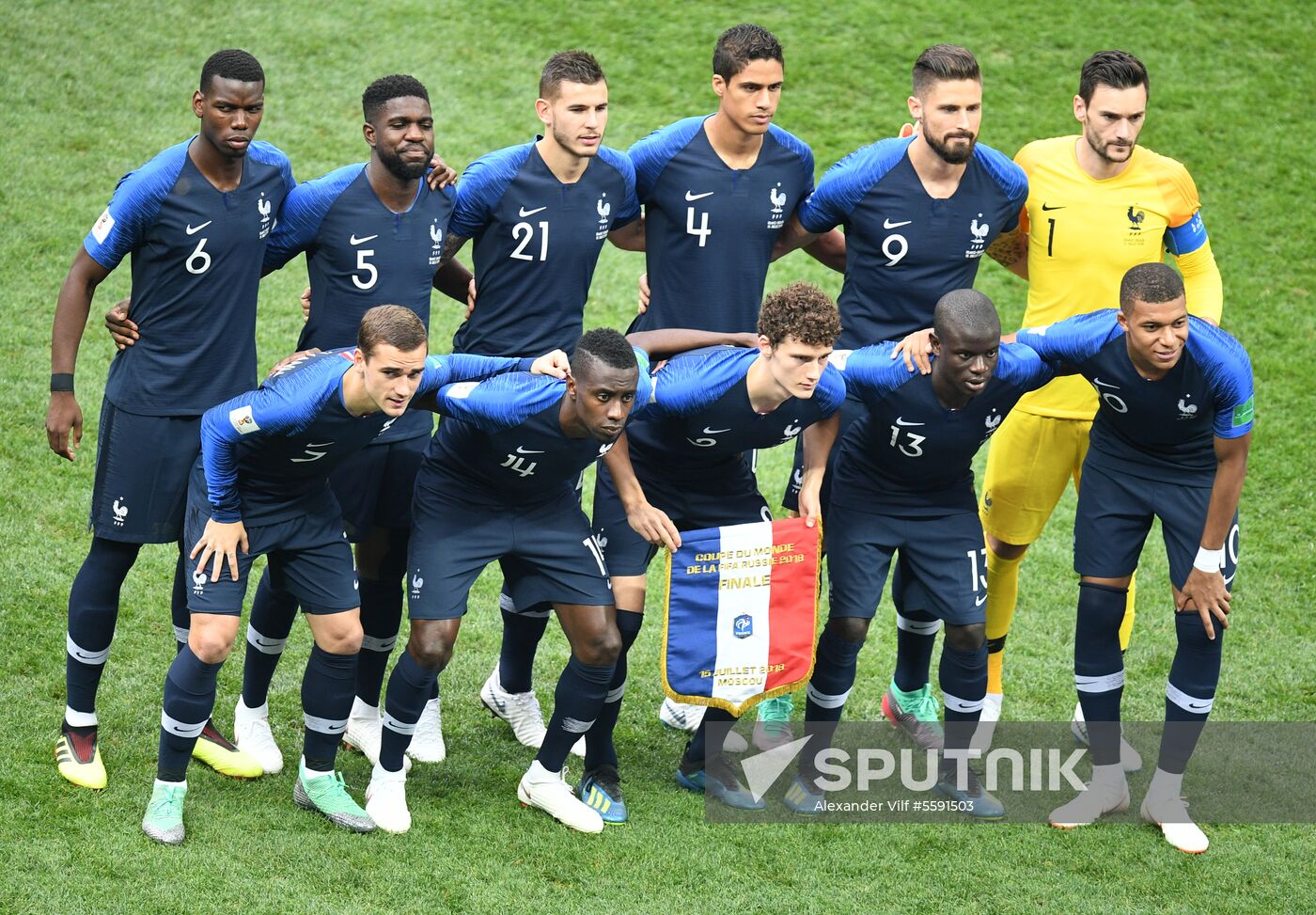  Russia World Cup France - Croatia