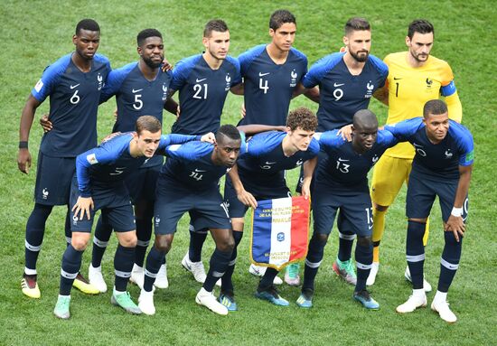  Russia World Cup France - Croatia