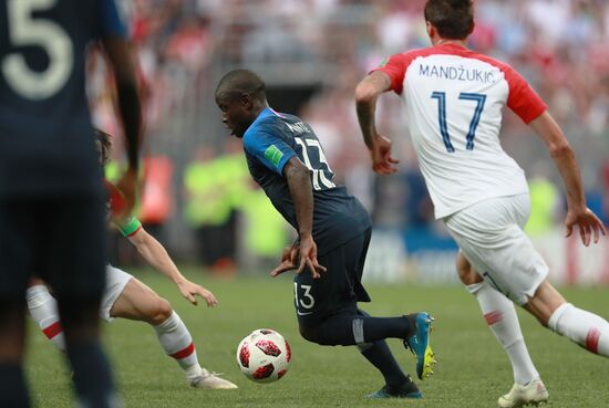  Russia World Cup France - Croatia