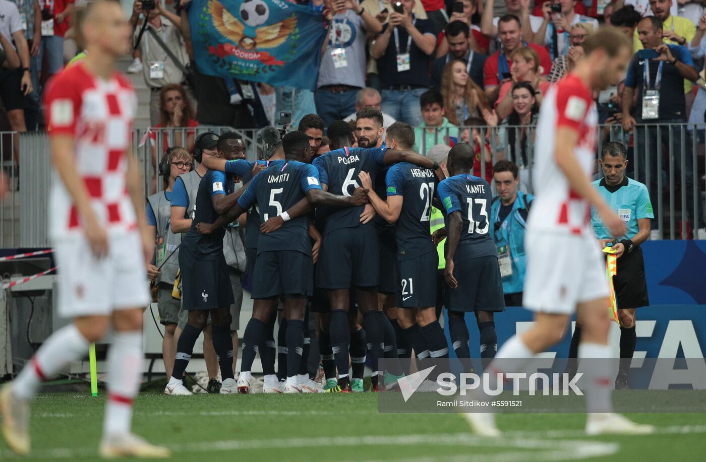  Russia World Cup France - Croatia