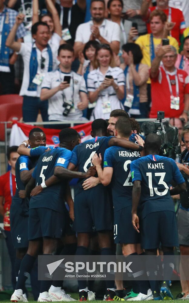  Russia World Cup France - Croatia