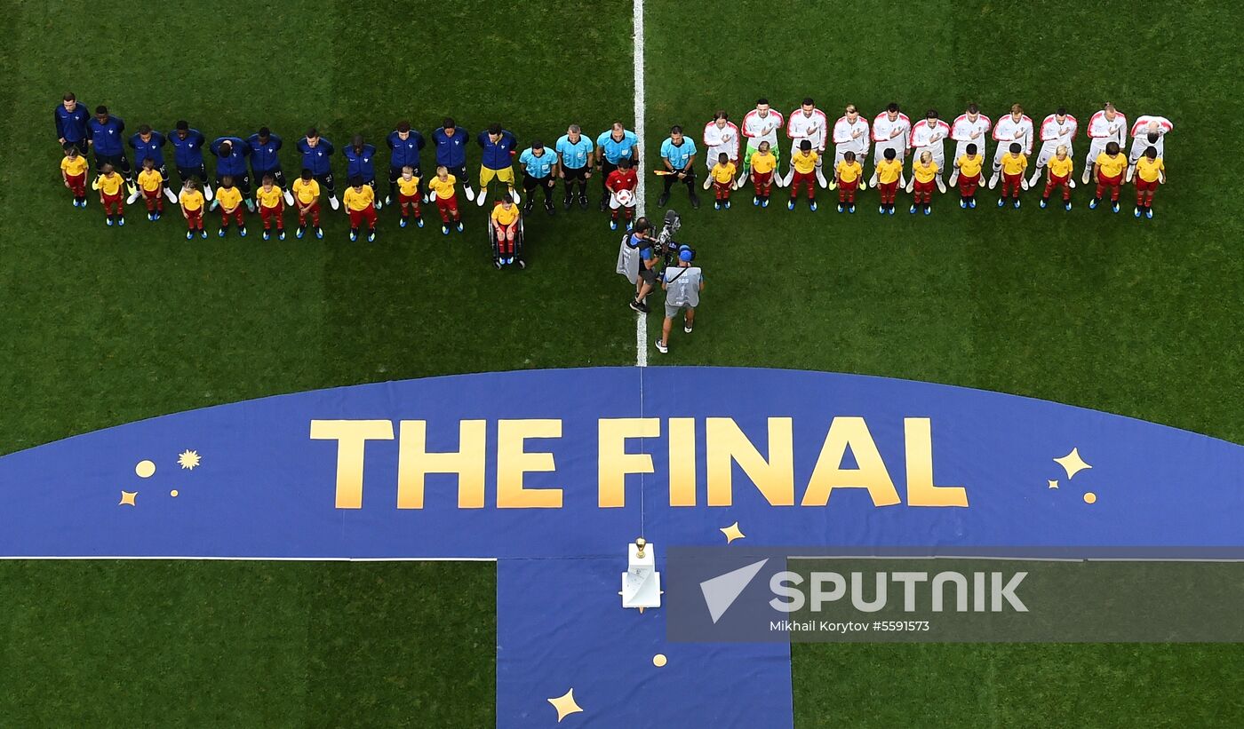  Russia World Cup France - Croatia