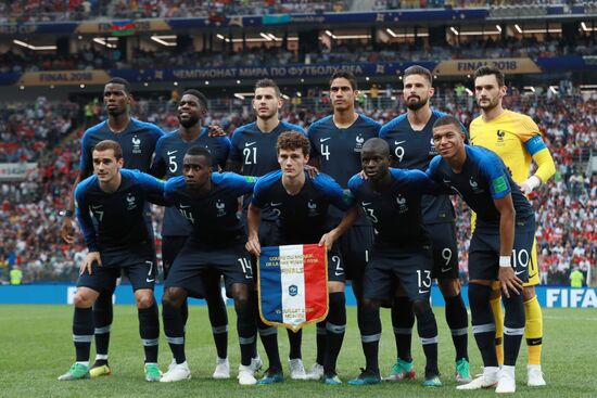  Russia World Cup France - Croatia