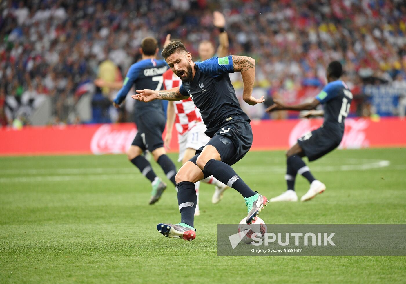  Russia World Cup France - Croatia