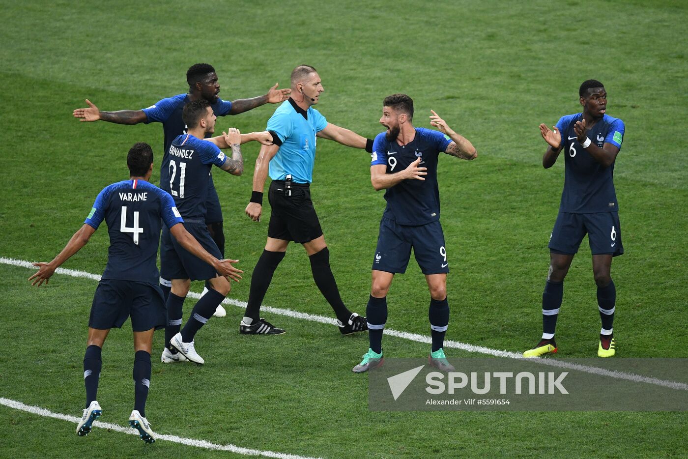  Russia World Cup France - Croatia