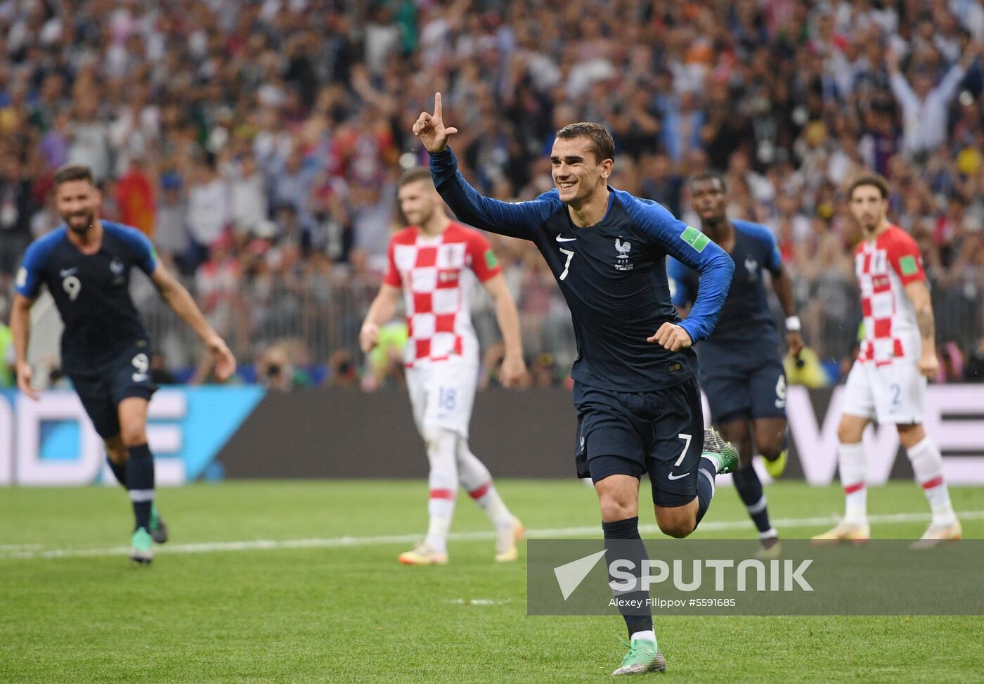  Russia World Cup France - Croatia