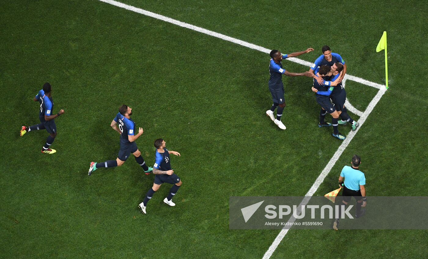  Russia World Cup France - Croatia