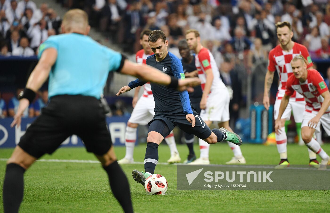  Russia World Cup France - Croatia