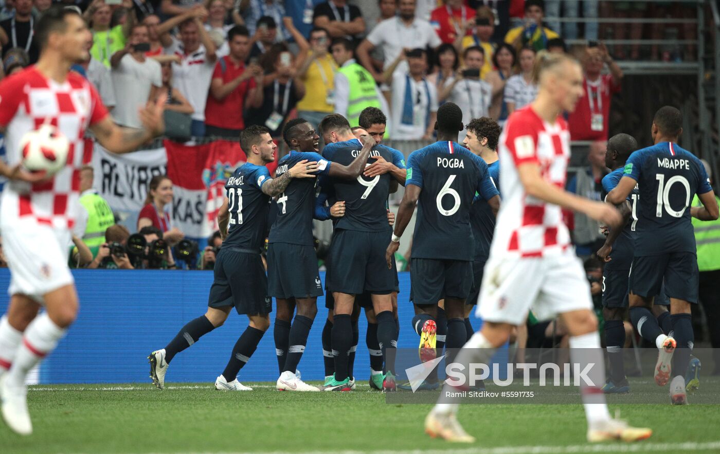  Russia World Cup France - Croatia