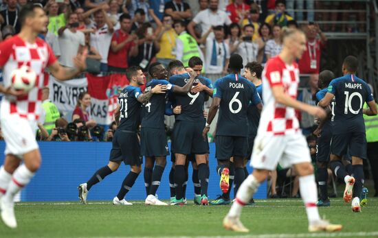  Russia World Cup France - Croatia