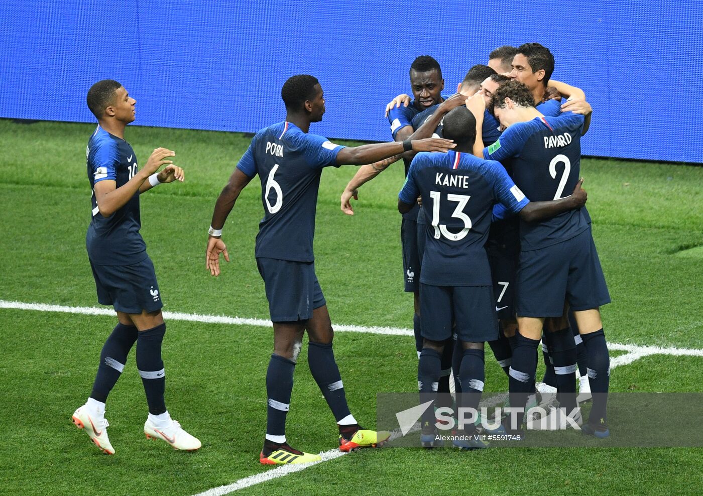 Russia World Cup France - Croatia