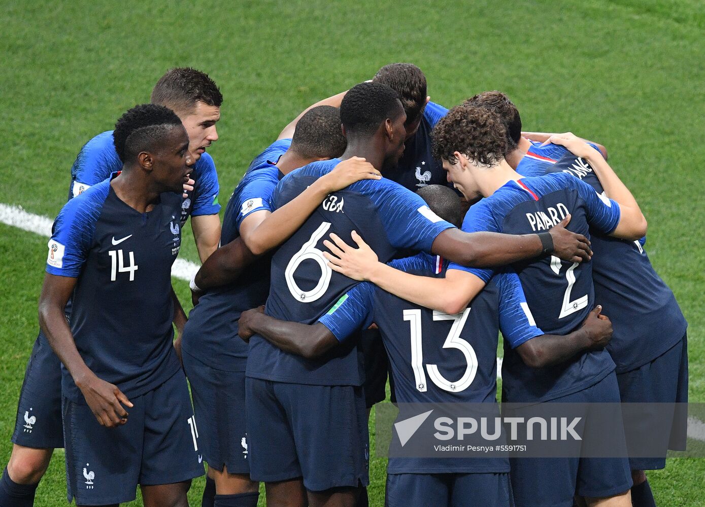  Russia World Cup France - Croatia