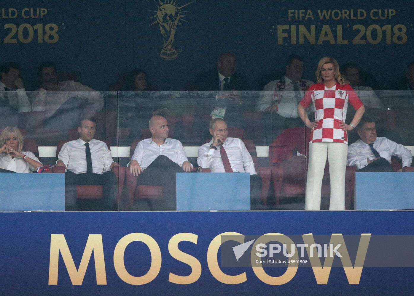  Russia World Cup France - Croatia