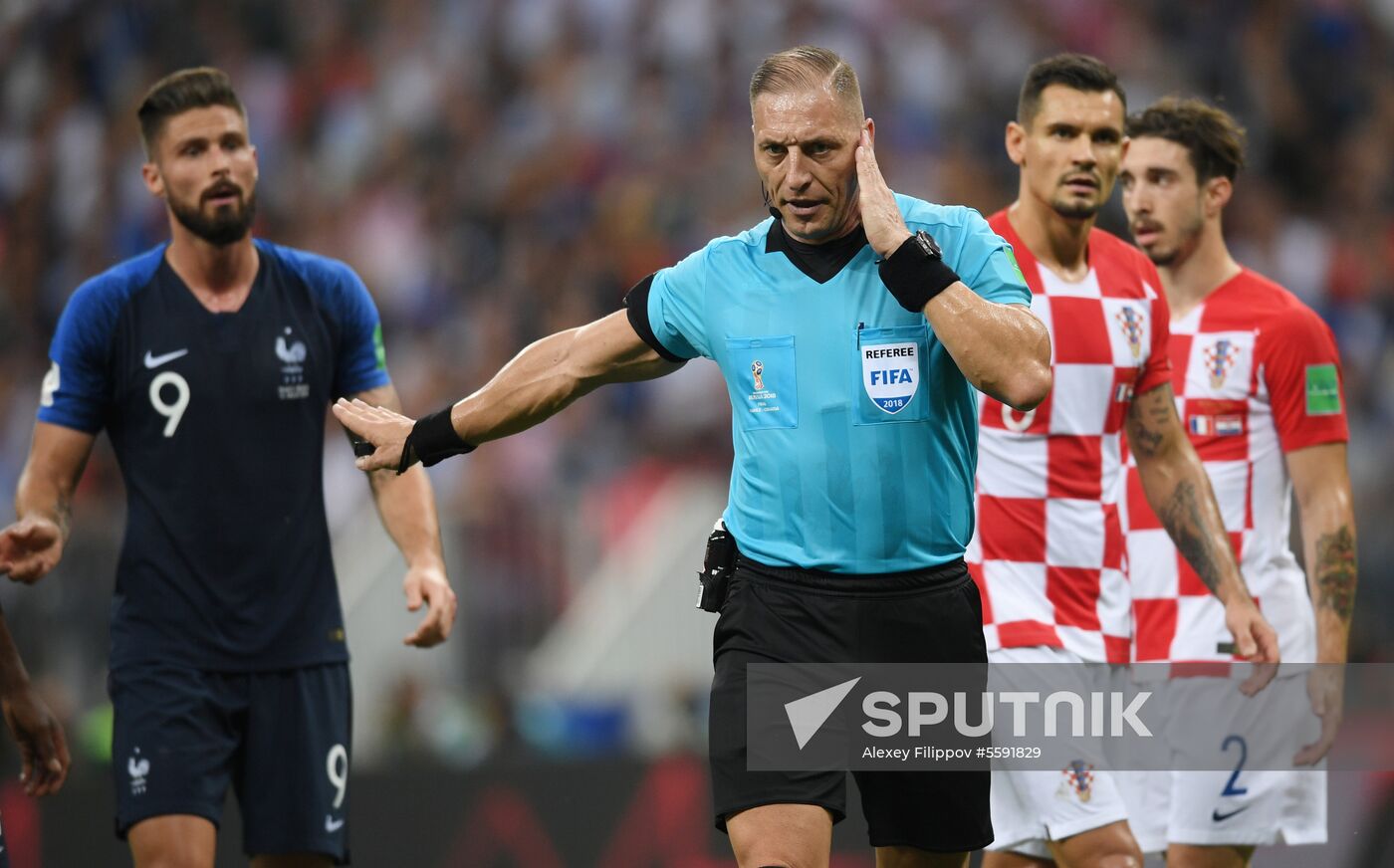  Russia World Cup France - Croatia
