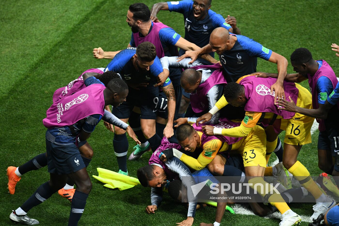  Russia World Cup France - Croatia