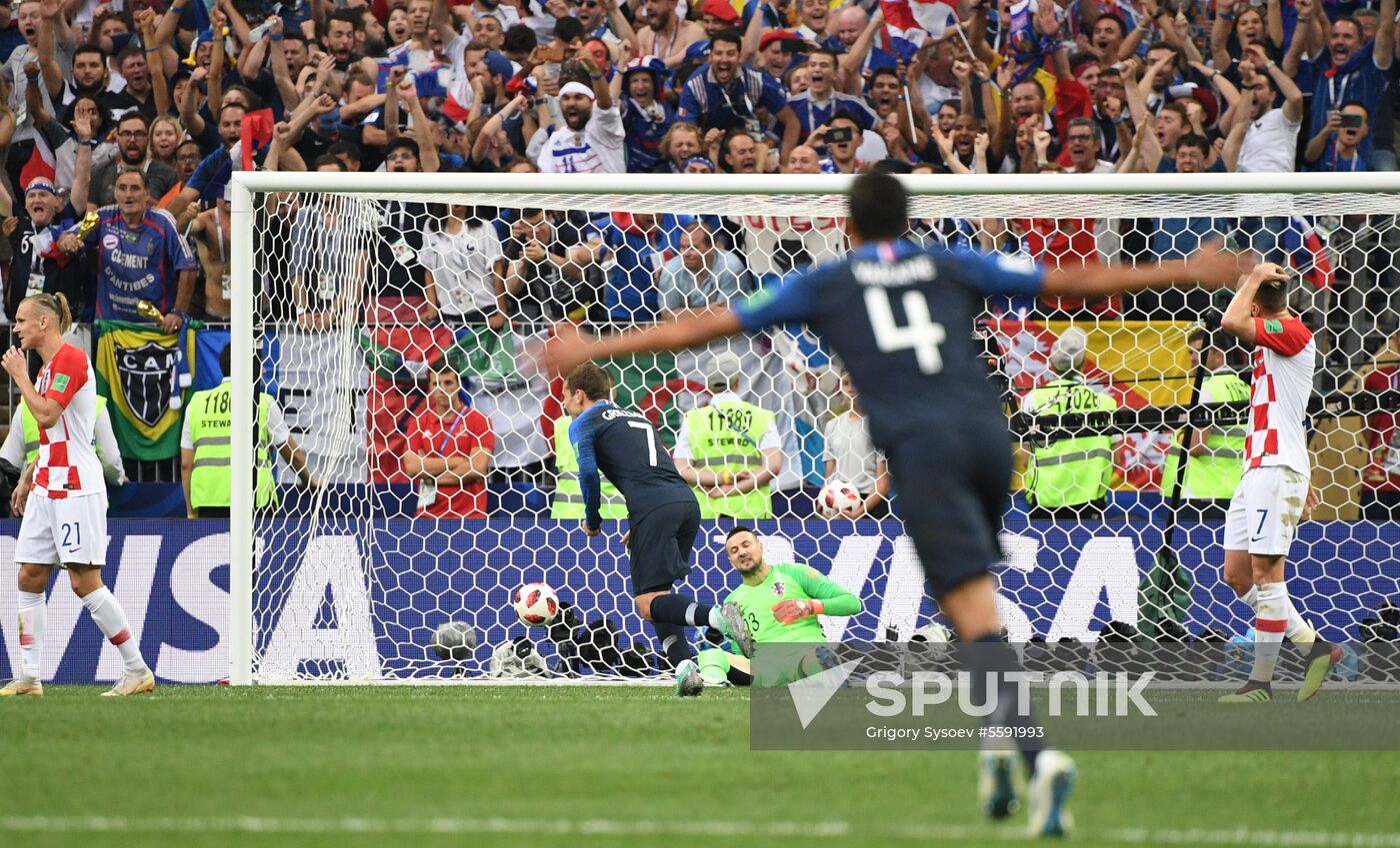  Russia World Cup France - Croatia
