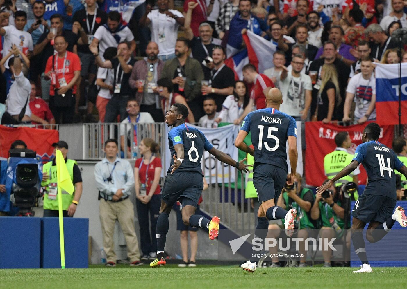  Russia World Cup France - Croatia