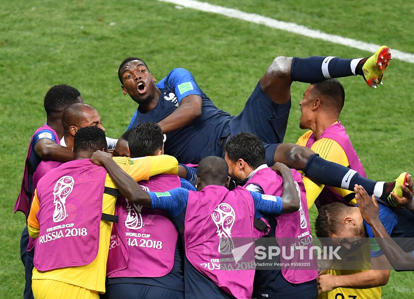 Russia World Cup France - Croatia