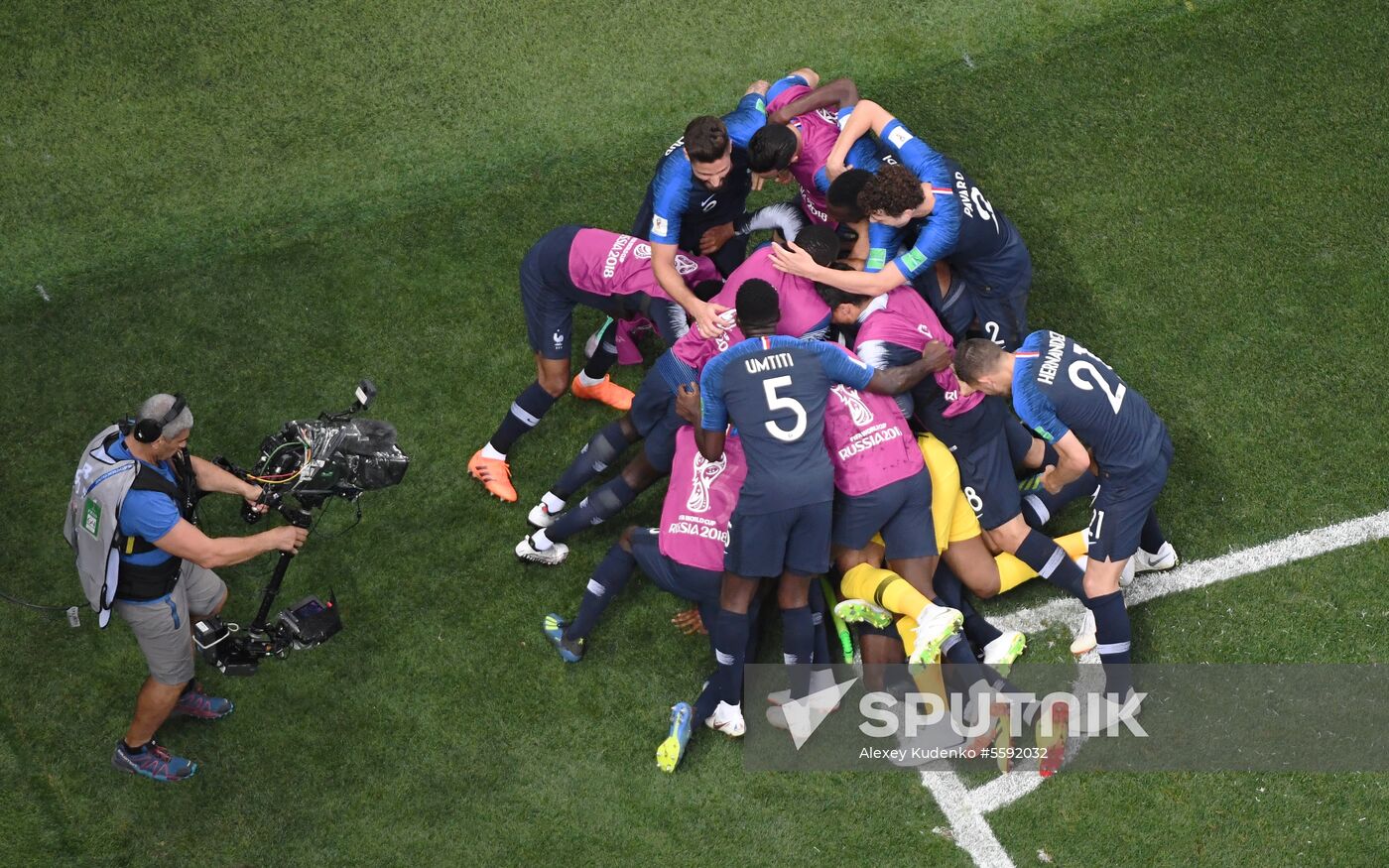  Russia World Cup France - Croatia