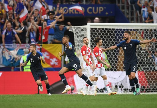  Russia World Cup France - Croatia