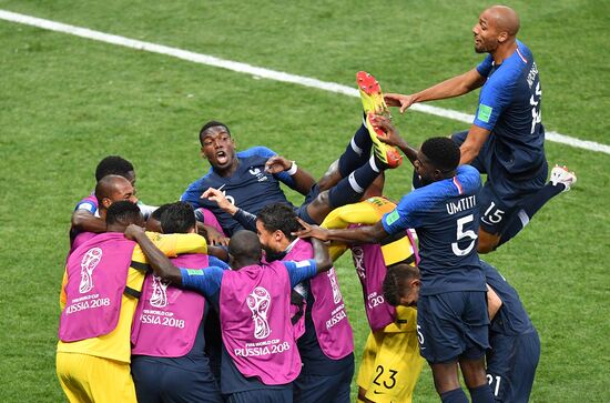  Russia World Cup France - Croatia