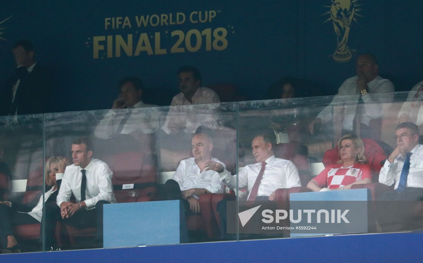  Russia World Cup France - Croatia