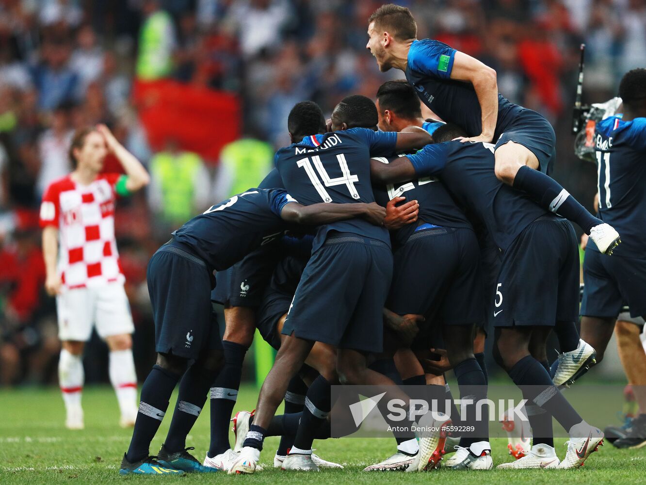  Russia World Cup France - Croatia