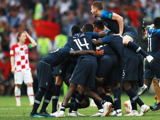  Russia World Cup France - Croatia