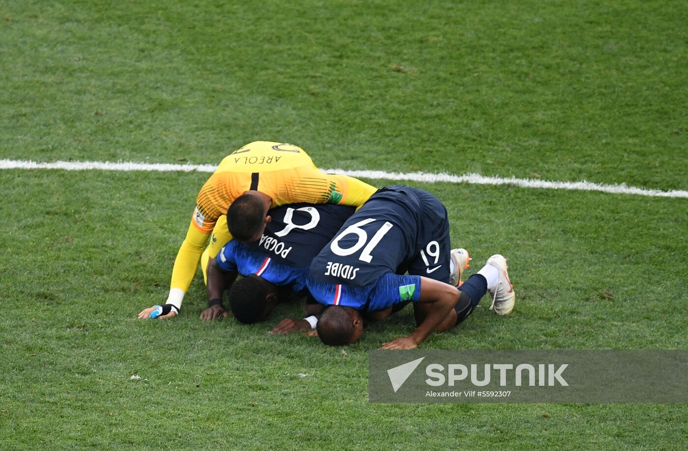  Russia World Cup France - Croatia