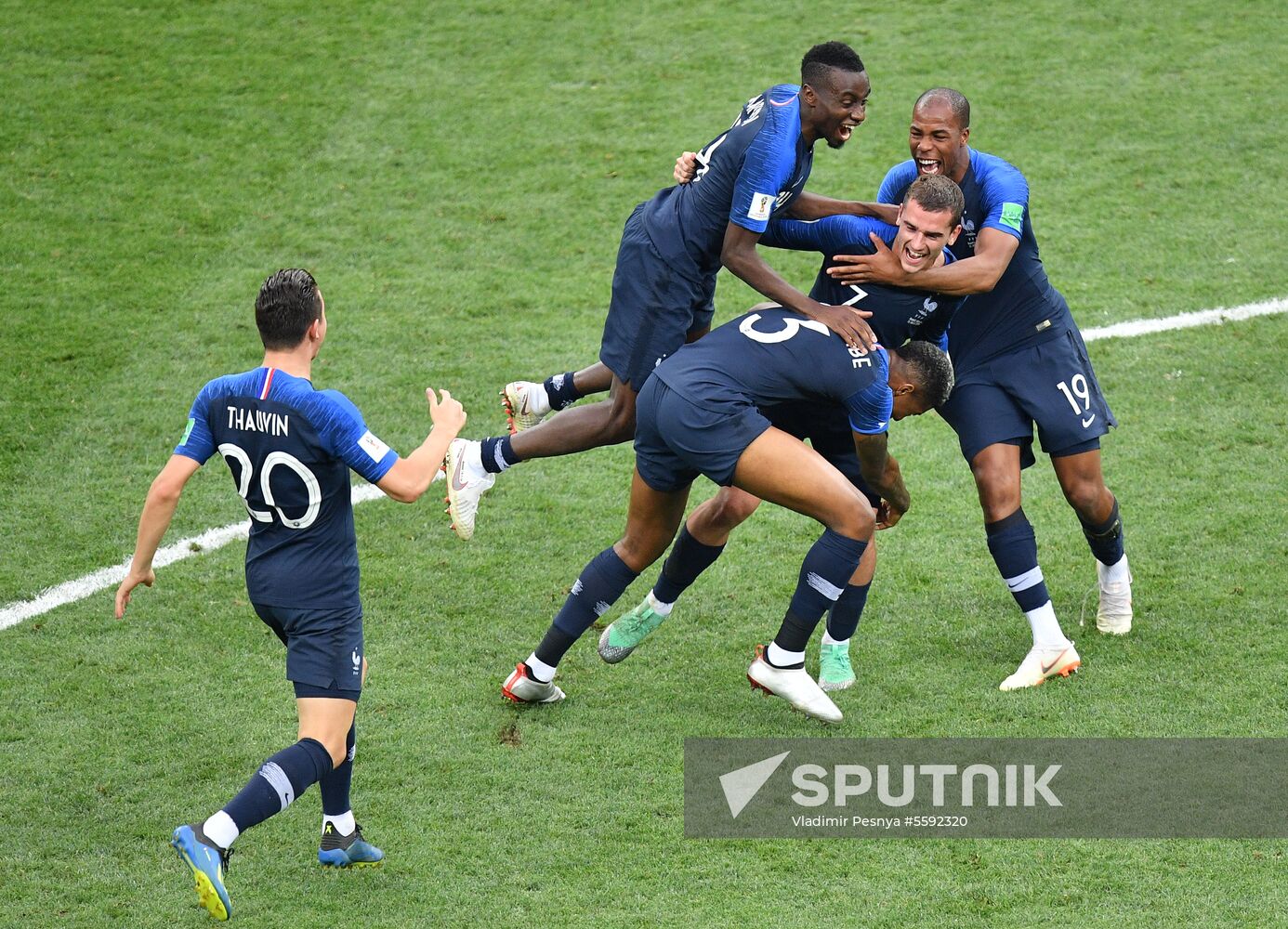  Russia World Cup France - Croatia