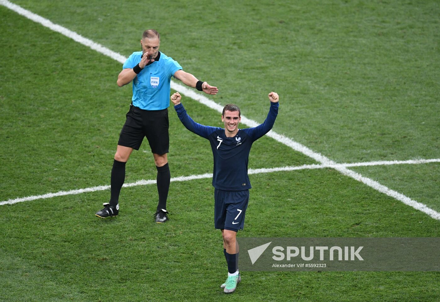 Russia World Cup France - Croatia
