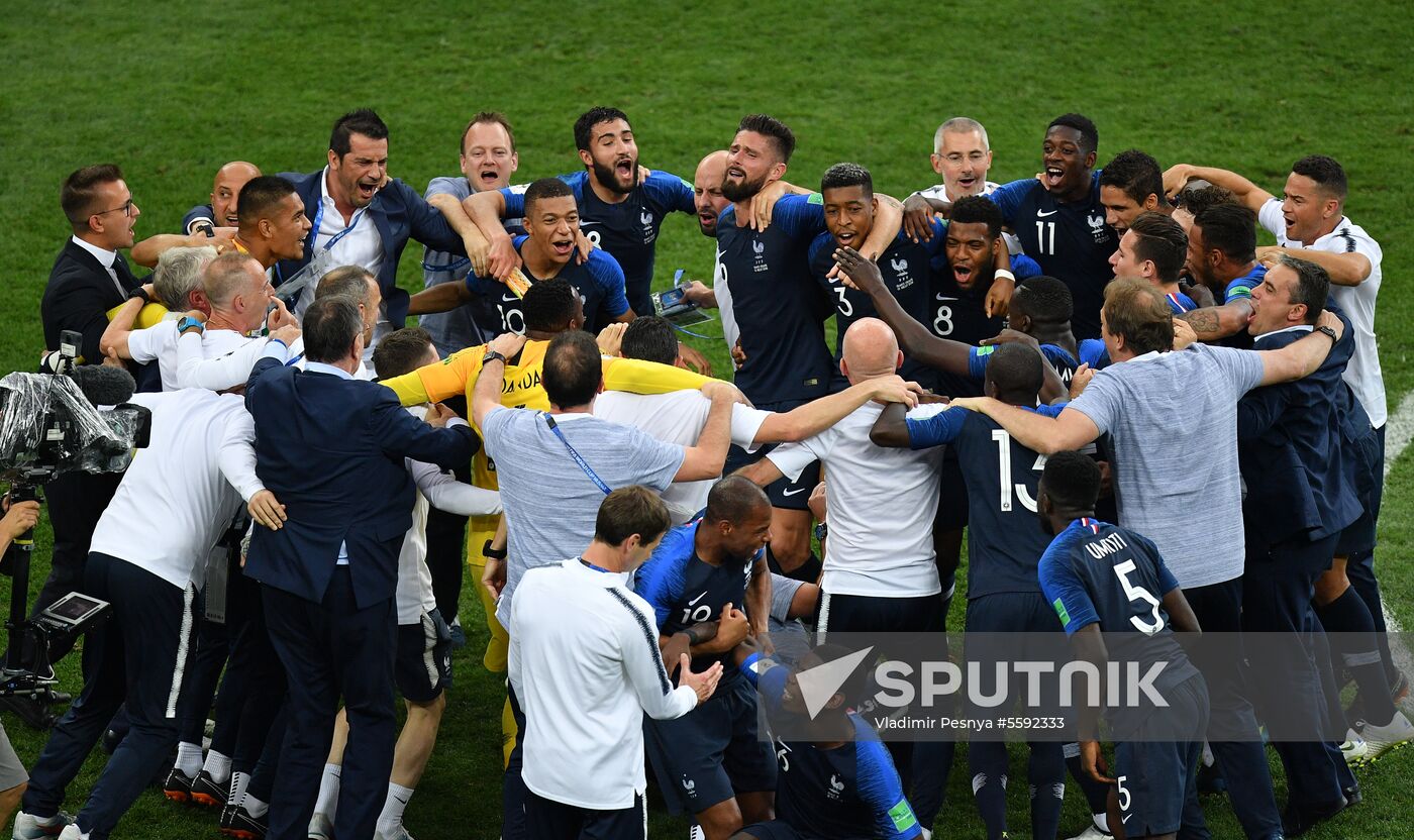  Russia World Cup France - Croatia