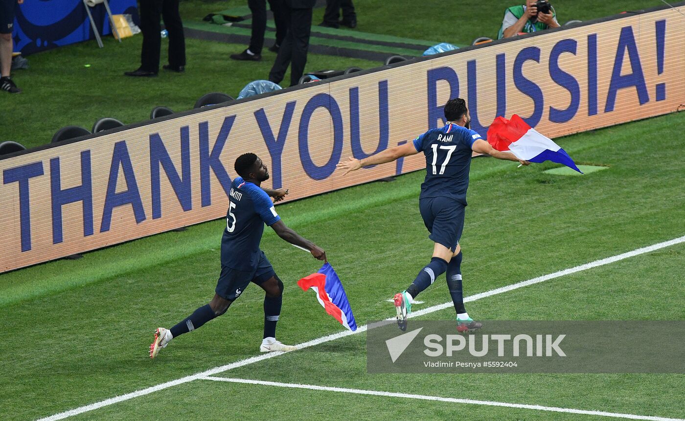  Russia World Cup France - Croatia