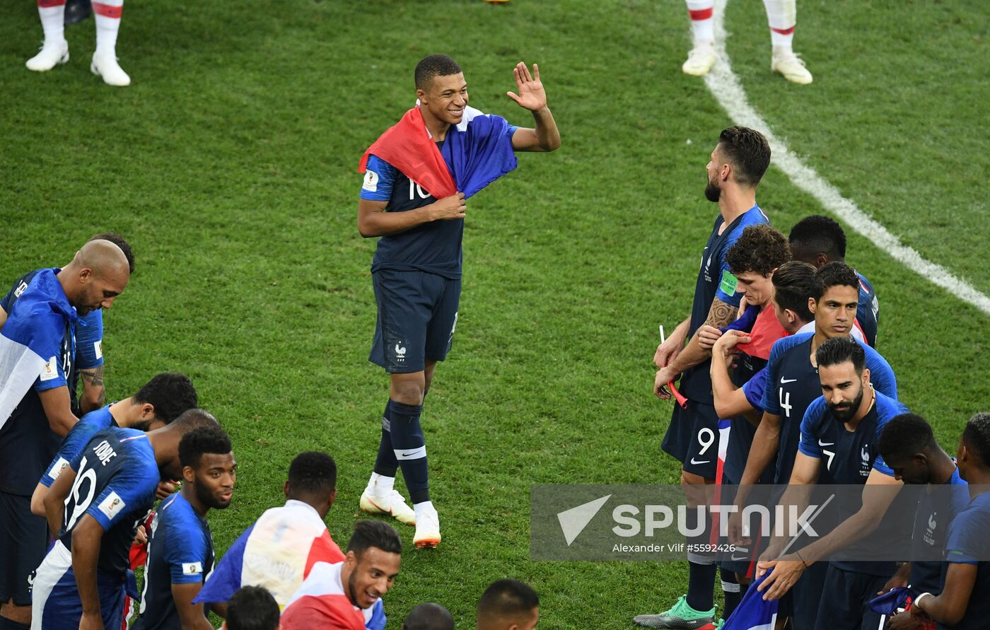 Russia World Cup France - Croatia